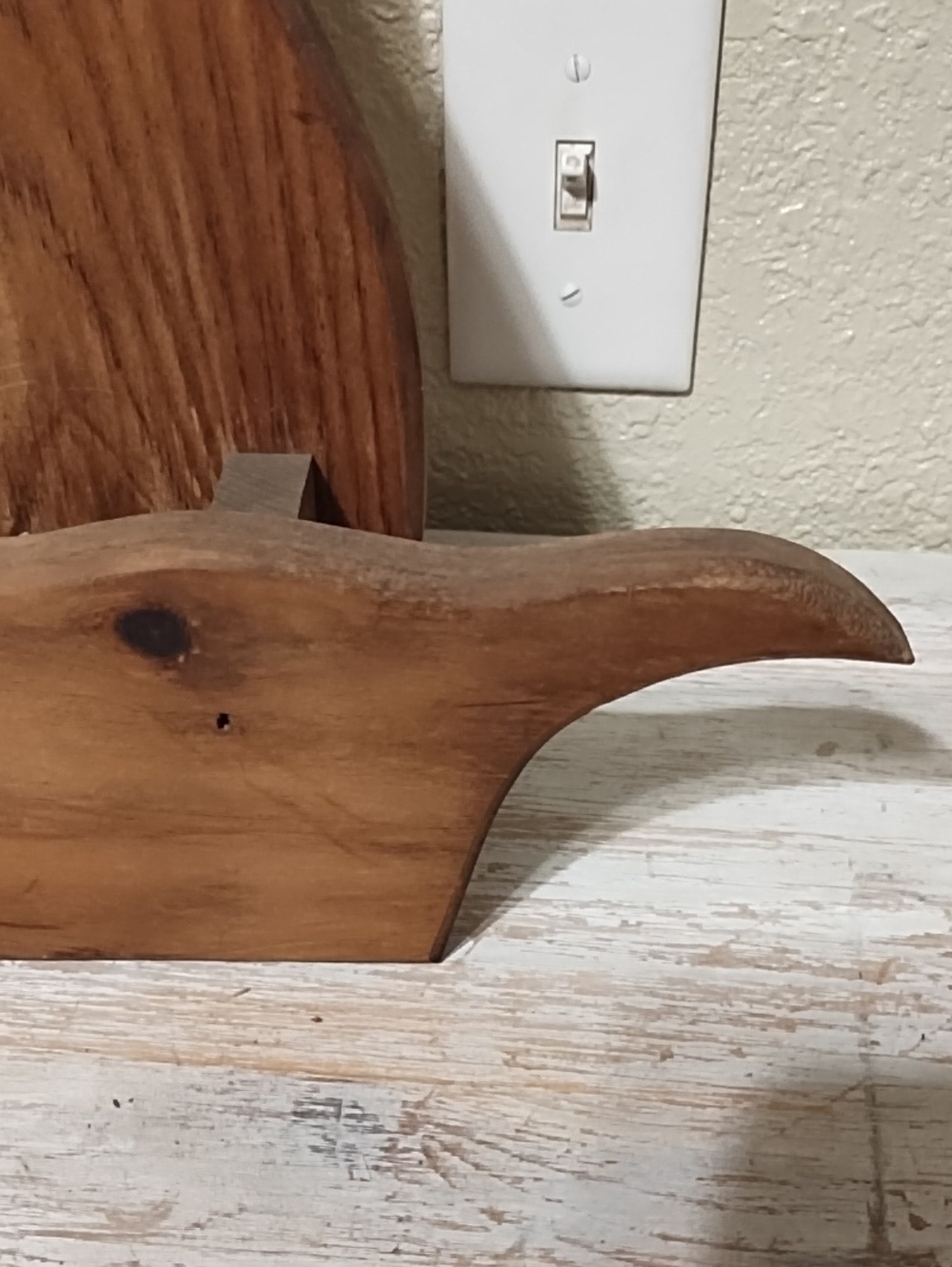 Wooden Decorative Pitcher Stand - Brown - Picture 5 of 12